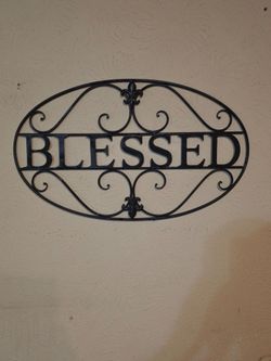 Blessed sign.