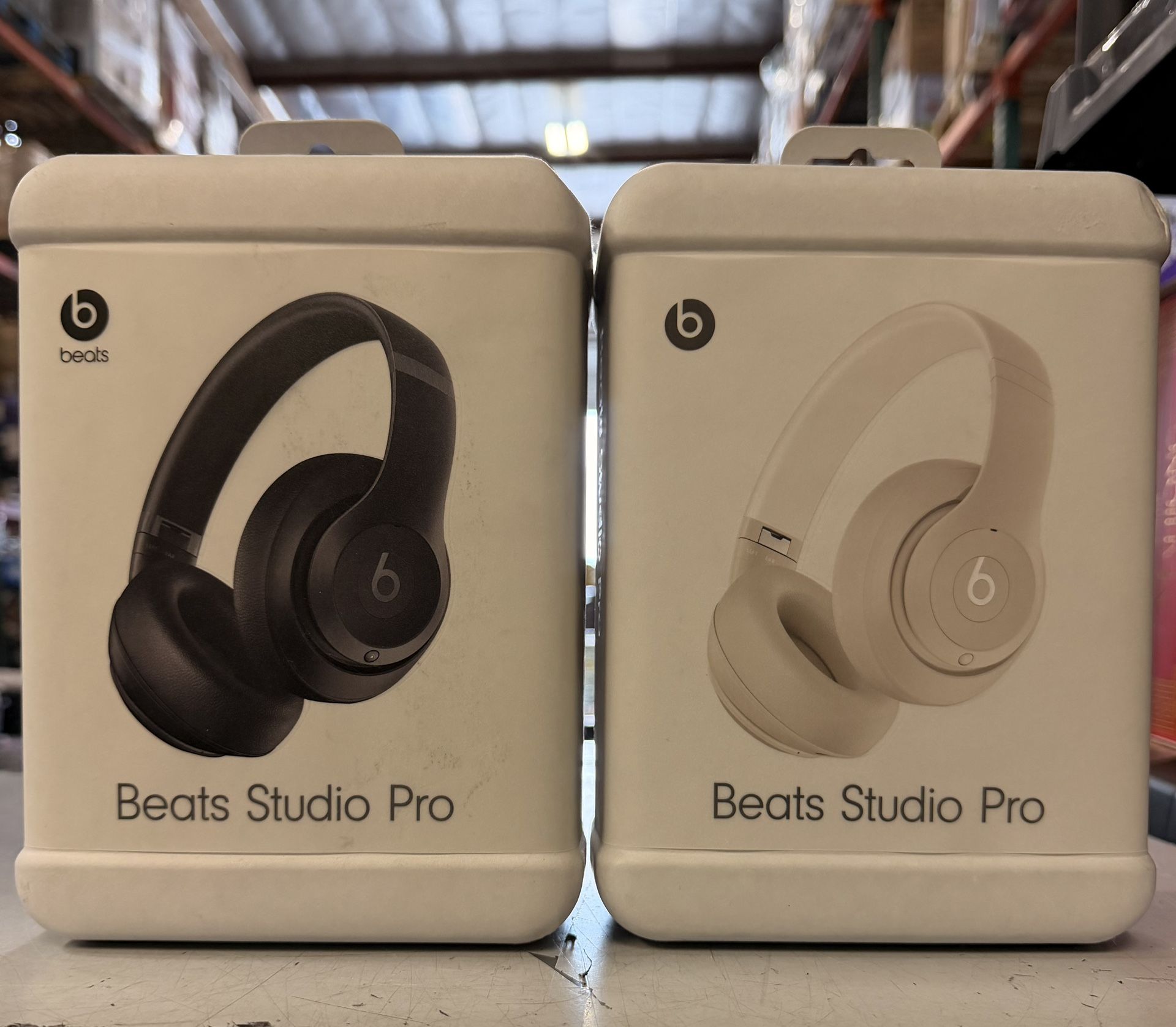 Beats Studio Pro Wireless Over Ear Noise Cancelling Headphones With Cables And Case Brand New In Box