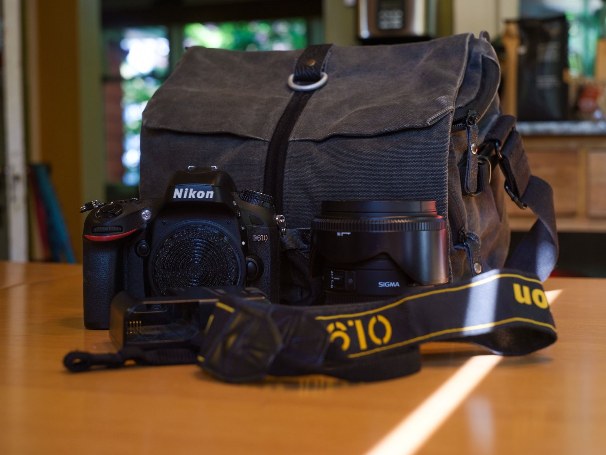 Nikon D610 With Sigma 50mm F1.4 And Accessories
