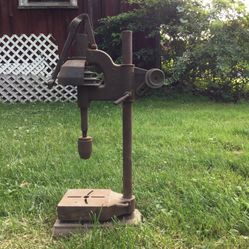 Vintage Belt Driven Drill Press