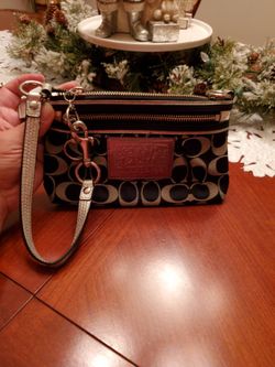 Coach wristlet