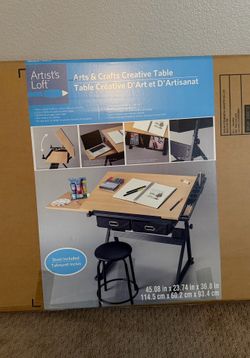 New Never Opened Artist’s Loft Crafts Creative Table
