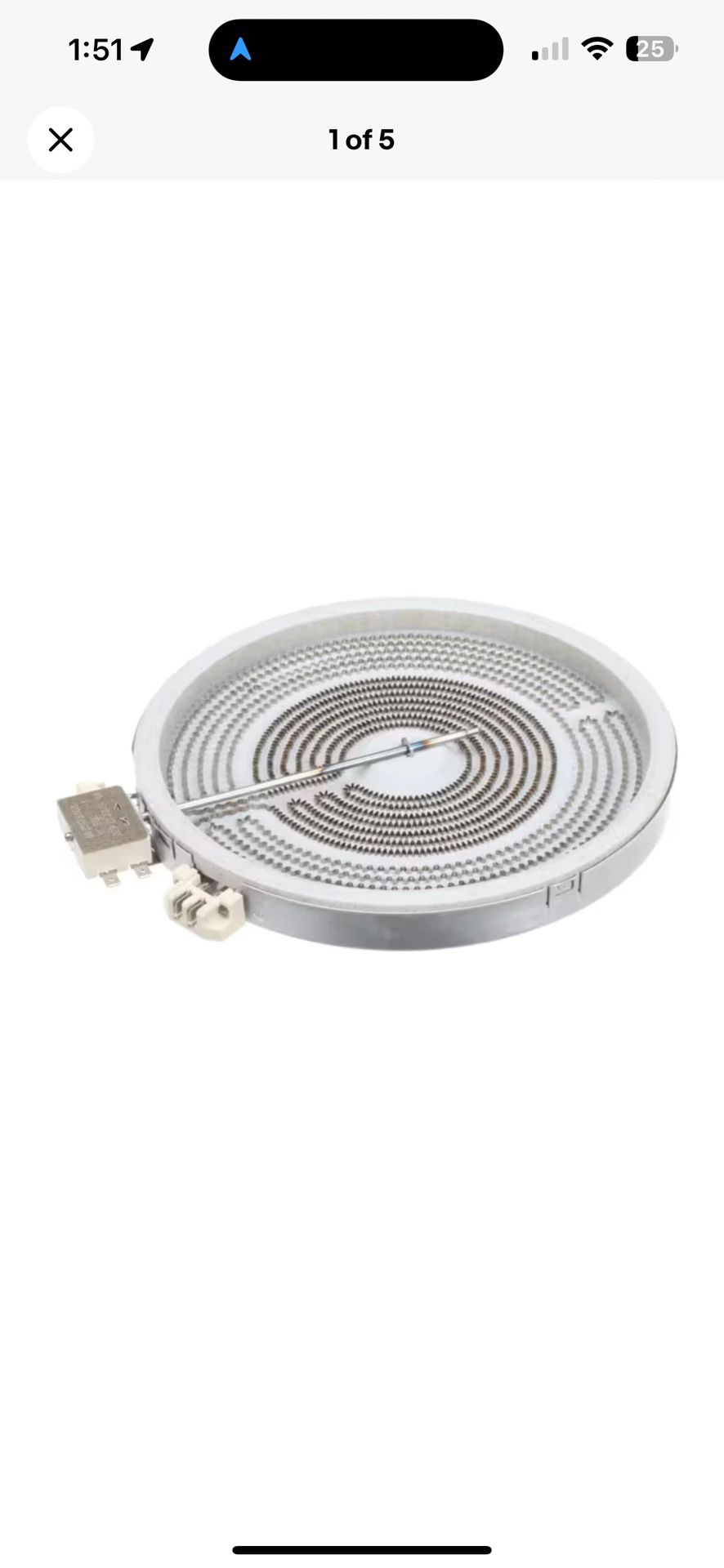 Magic Chef (contact info removed), 11EGS, (contact info removed)21 689, Radiant Surface Element MCSCTE24BG