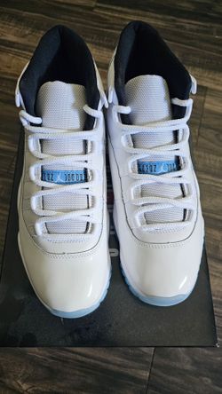 Jordan 11 Legend Blue Aka Carolina Blue 8.5 size