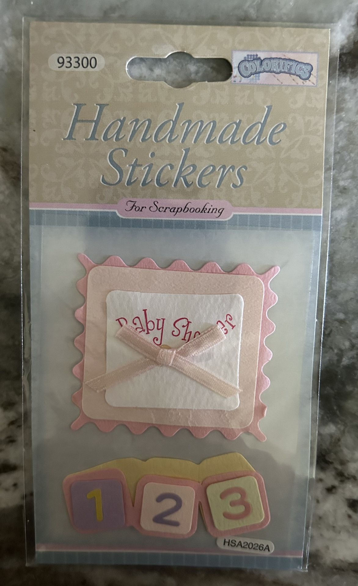 Scrapbook Stickers (new)