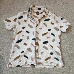 Playful Button Up Men’s 🚂