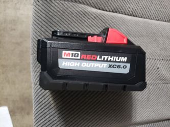 NEW Milwaukee M18 18volt Lithium-Ion HIGH OUTPUT XC6.0 Battery Pack .