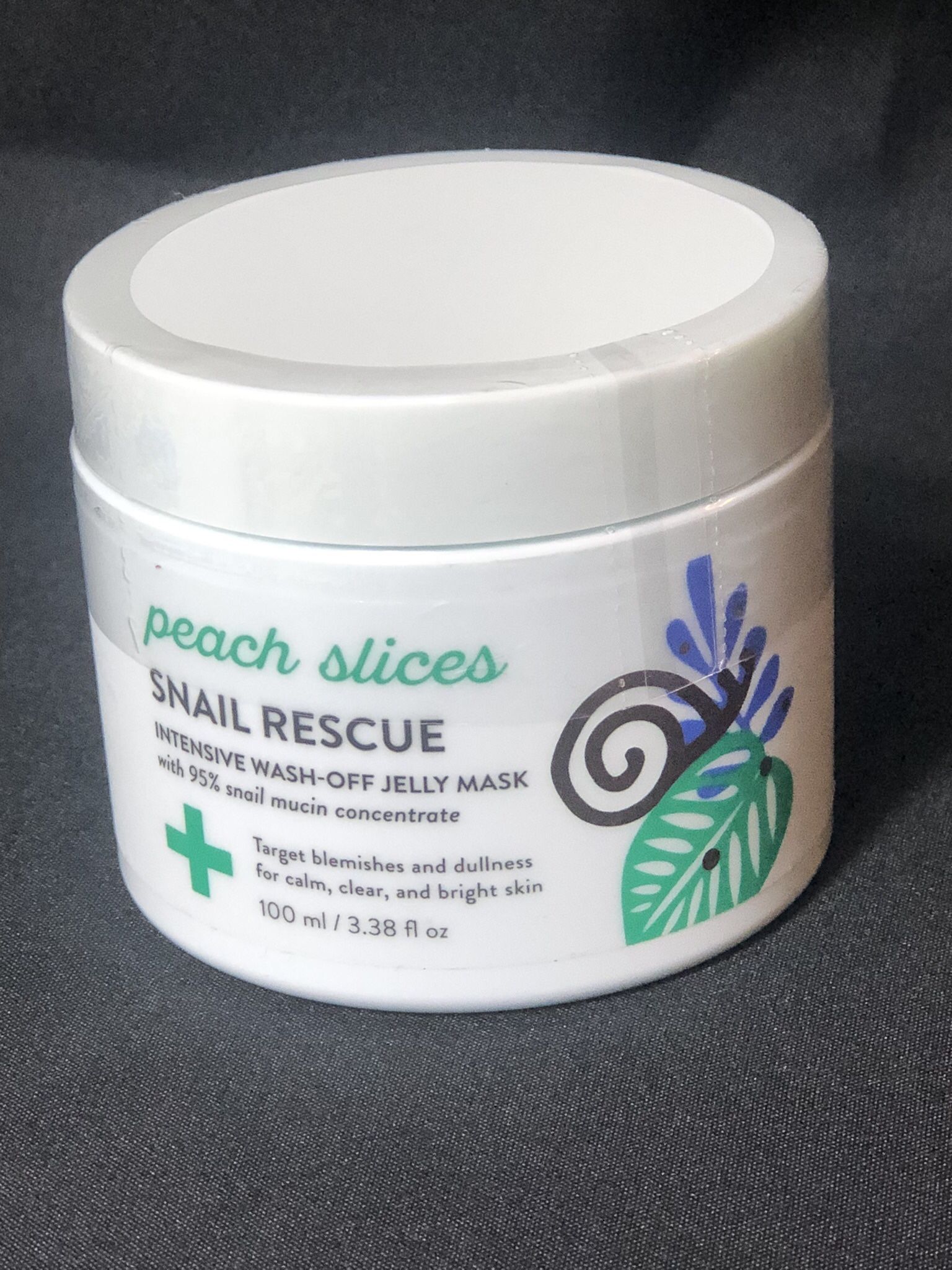 Snail Rescue Face Mask Gel ~BRAND NEW~