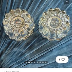 Crystal Candle Stick Holders 