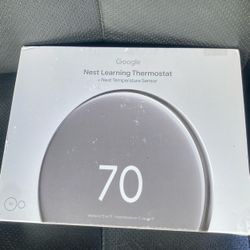 Nest Learning Thermostat Google 