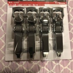 Heavy Duty Ratcheting Tie Downs 