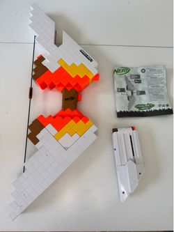 NERF MINECRAFT SABREWING BOW