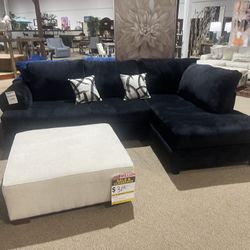 Black Sectional 