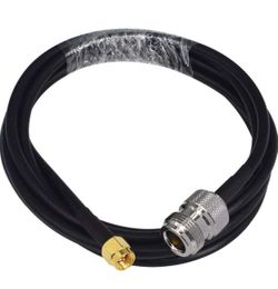 6.56Ft Low Loss RG58 RF Coaxial Cable SMA Male to N Female Jumper Cable SMA to N 50 ohm Coax for 3G 4G LTE Wireless Router Gateway Cellular SDR PDA GP