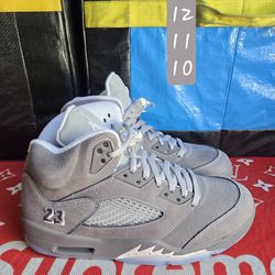 Air Jordan 5 Retro Wolf Grey