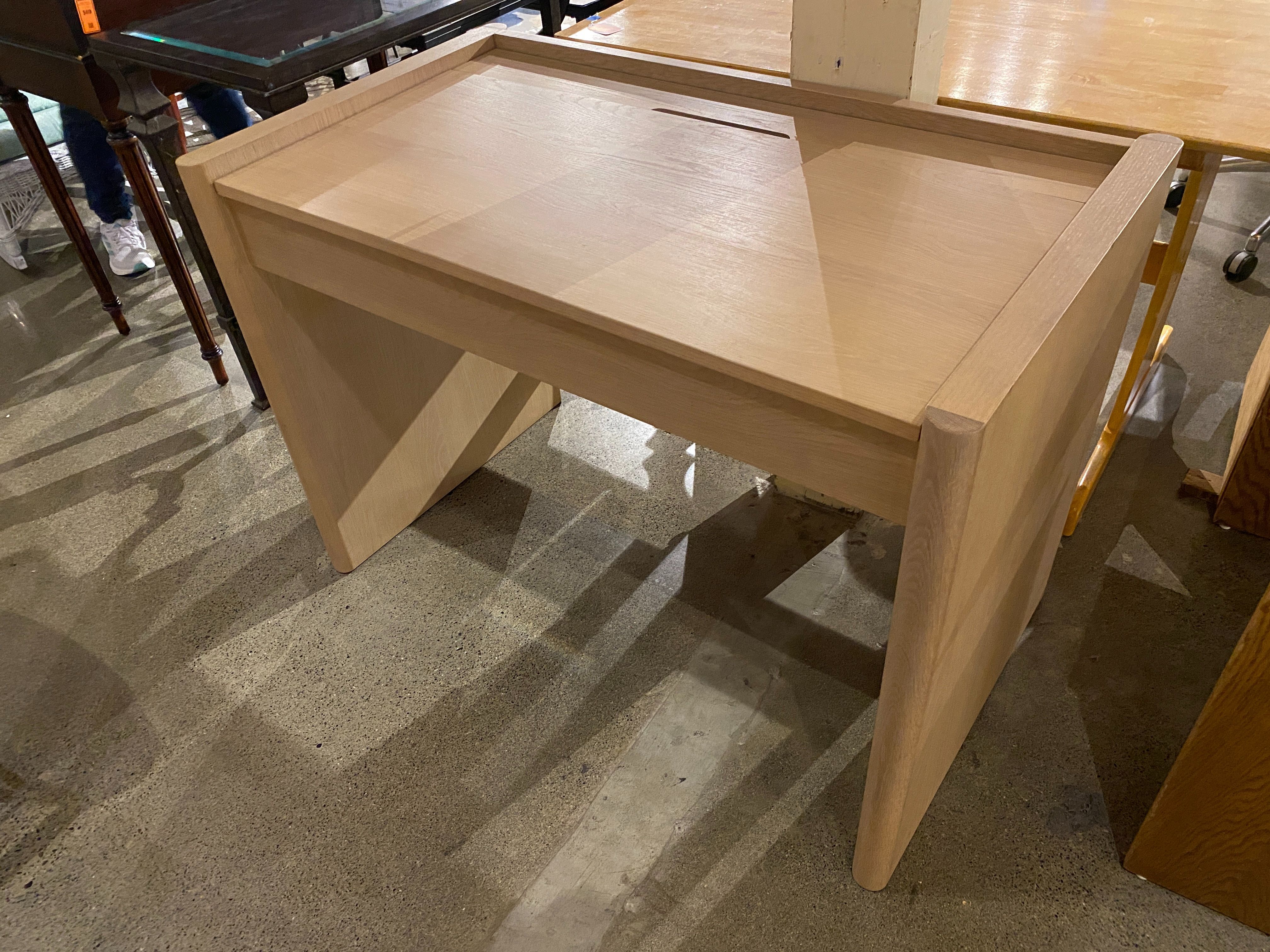 NEW! ARTICLE Torme 44″ Height Adjustable Desk – White Oak