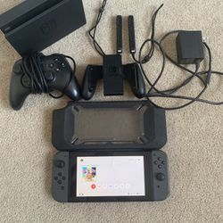 Nintendo Switch With All Accessories Great Condition 