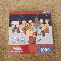 A Charlie Brown Christmas 1000 Piece Jigsaw  Puzzle Aquarius 20”x28” SEALED NIB