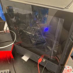 PC w/ monitor & Razor Mouse