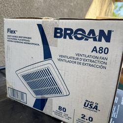 Broan ventilation Fan - Brand New