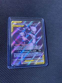Pokemon Cards Unified Minds Mewtwo & Mew GX Full Art