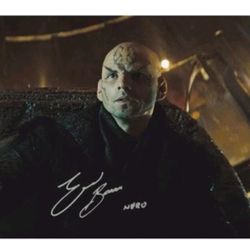 Eric Bana Autographed 2019 Star Trek Narada Bridge 23x13 Art Photo