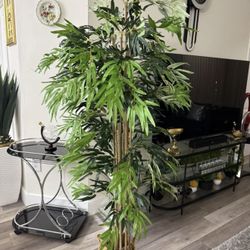 Pretty Artificial Plant 6 Ft Tall Bamboo Tree! New 