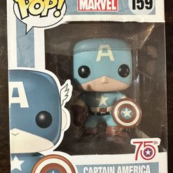 Funko Captain America 75th Anniversary Sepia Tone Pop! Vinyl Figure