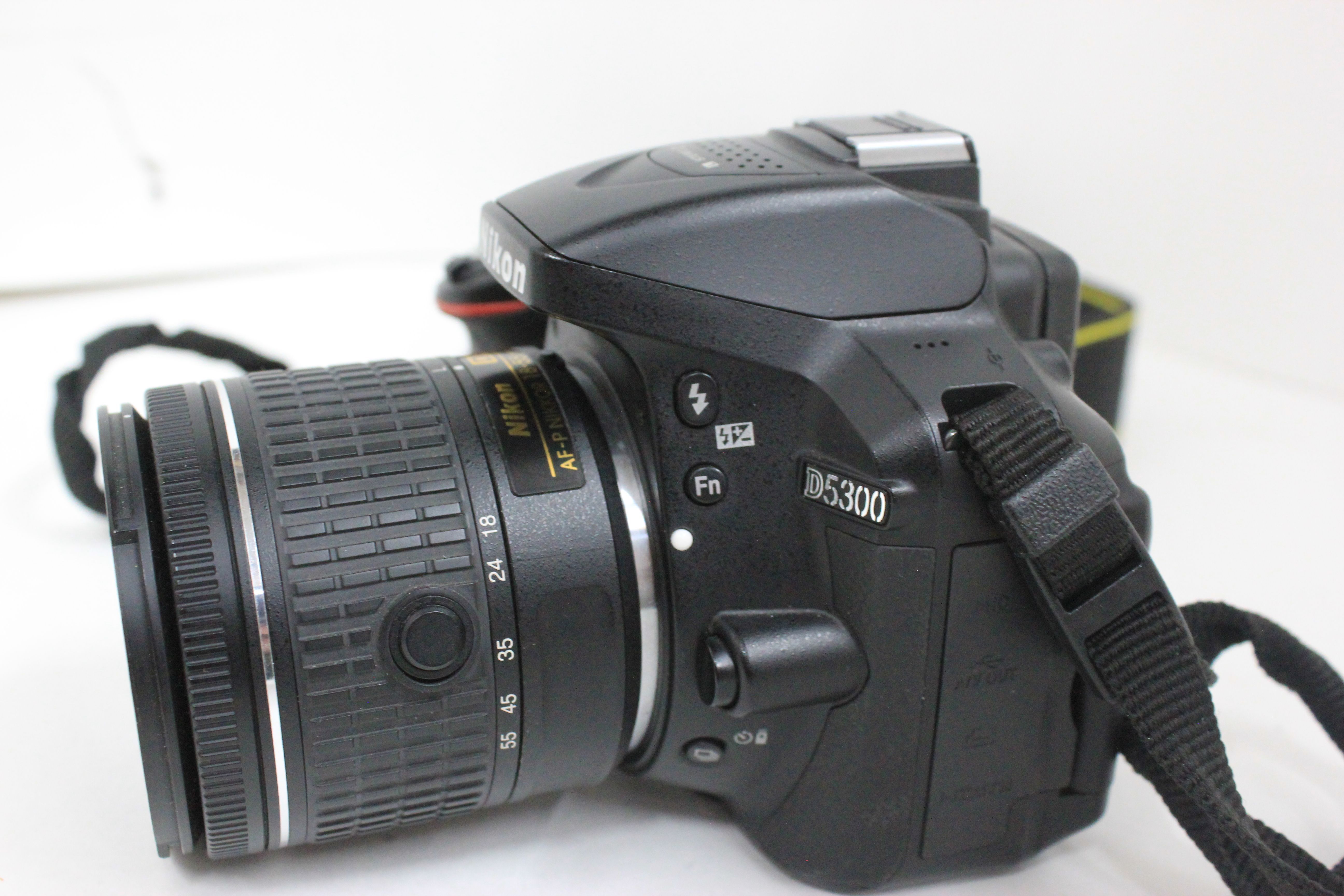 Nikon D5300 24.2 MP Digital SLR Camera Kit W/AF-P 18-55mm Lens