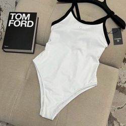 Cc White Bodysuit Bathing Suit 