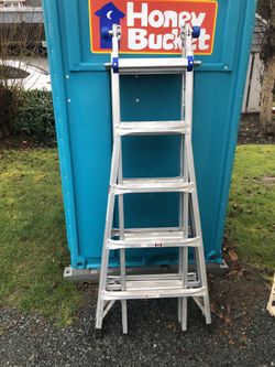 Werner 21’ multipurpose ladder with 300 lbs capacity