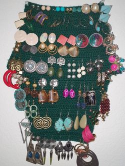Crochet Jewelry hanger