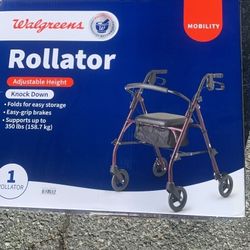Adult Walker Rollator 
