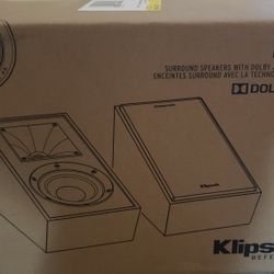 Klipsch 2.1.2 Speakers, Brand new Unopened