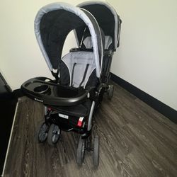 Twin Stroller Two Seater