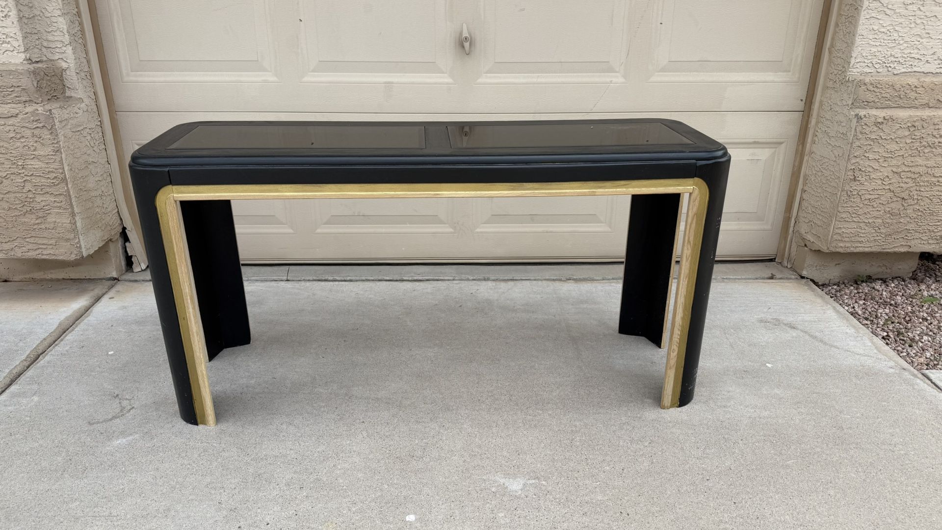 Wood And Glass Coffee Table
