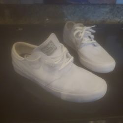 Nike Sb Janoski White Size 9 Brand New Not Skated (Box Included )make Ur Offers