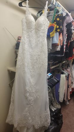 Never Worn Cizzy Bridal Mermaid Lace Sweetheart Wedding Dress!