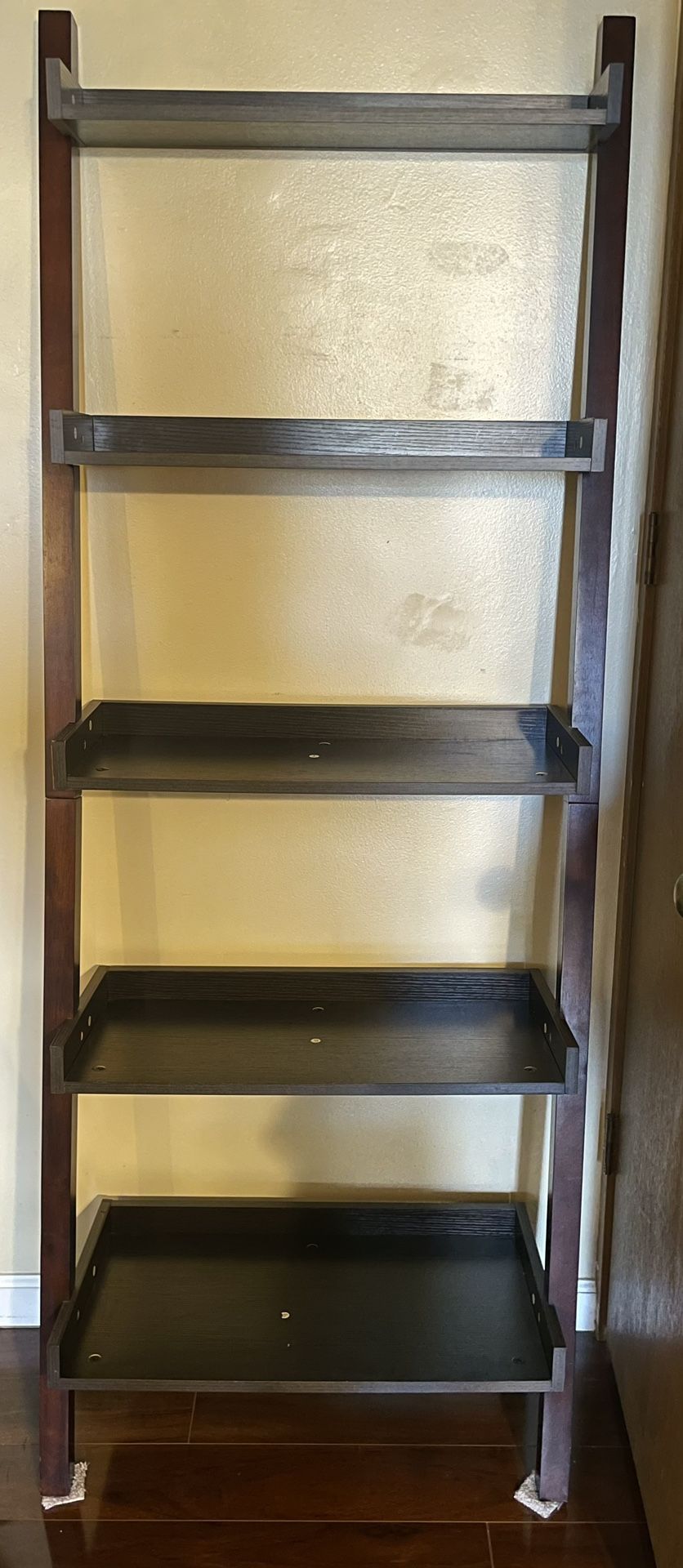 5- Tier Ladder Bookcase $50