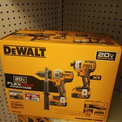 DEWALT 20V MAX BRUSHLESS FLEXVOLT ADVANTAGE 2 - TOOL COMBO KIT