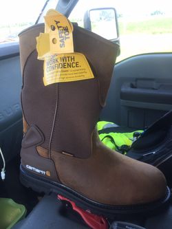 Carhartt steel toe work boots. Size 10 brand new
