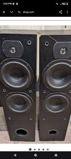 Set of two Dynalab speakers