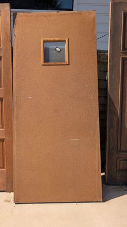 Interior solid wood door
