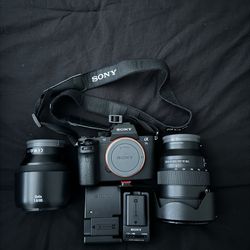 Sony A7s II With 2 Lenses (zeiss,Sony)