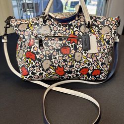 COACH Shoulder Bag - Multicolor Floral Print!