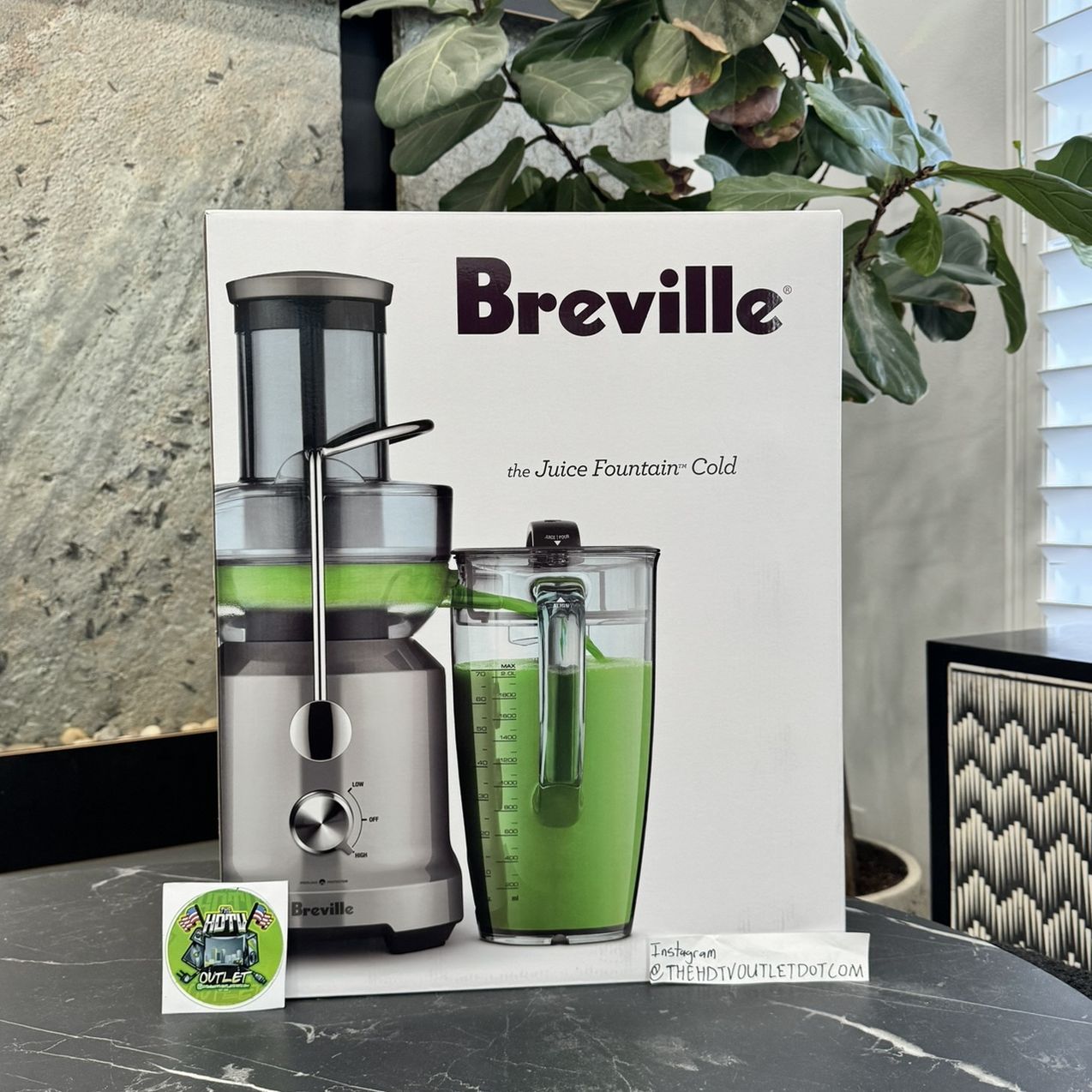 Breville Juice Fountain Cold Electric Juicer 