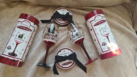 Wine Glass Set - Animal Party - Boxes 10"