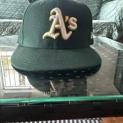 A’s Fitted Hat