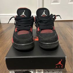 Air Jordan Red Thunder 4’s