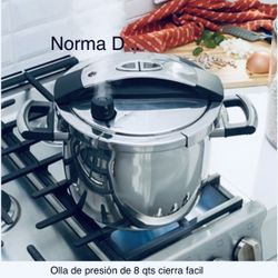 Olla De Presión De 8 Qts Nueva En Su Caja 🌺 Princess House 🌺